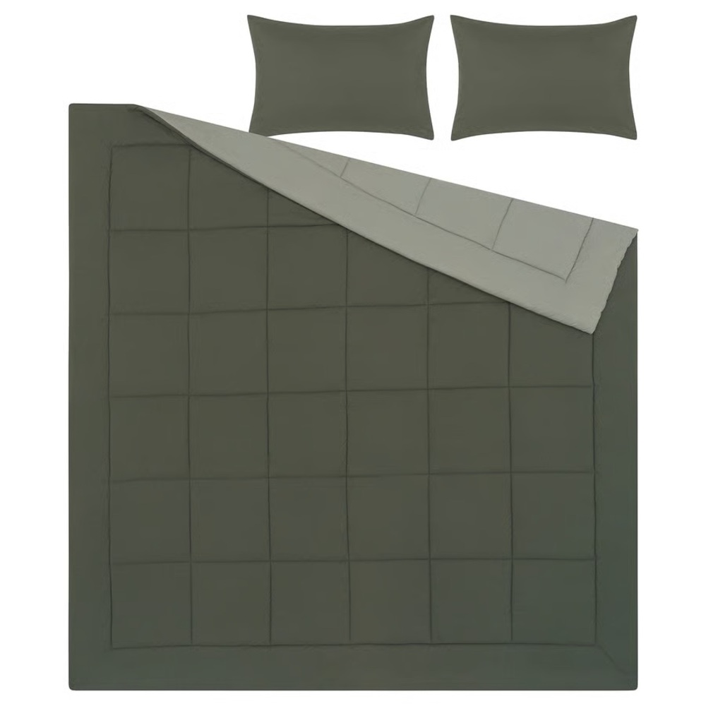 Green Comforter Set - Picture 6 of 7
